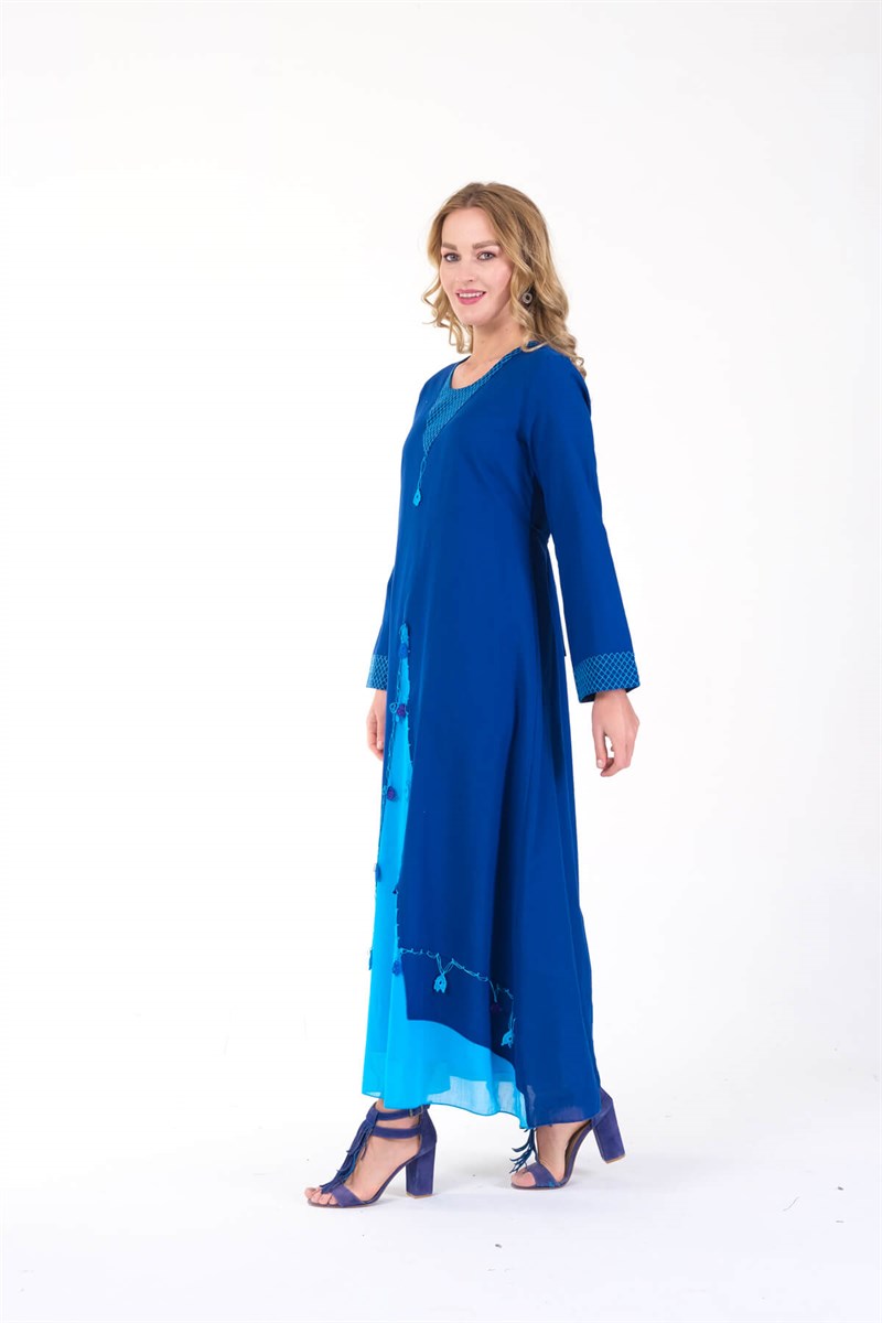 OTANTİK ETNİK GİYİM  YAZLIK ELBİSE ERC COLLECTİON 4560 S