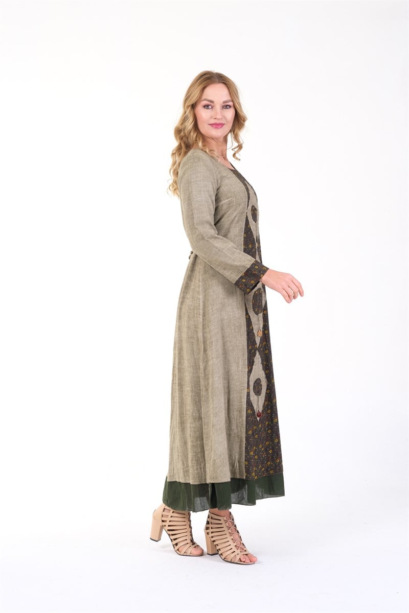 OTANTİK ETNİK GİYİM  YAZLIK ELBİSE ERC COLLECTİON 4567 H