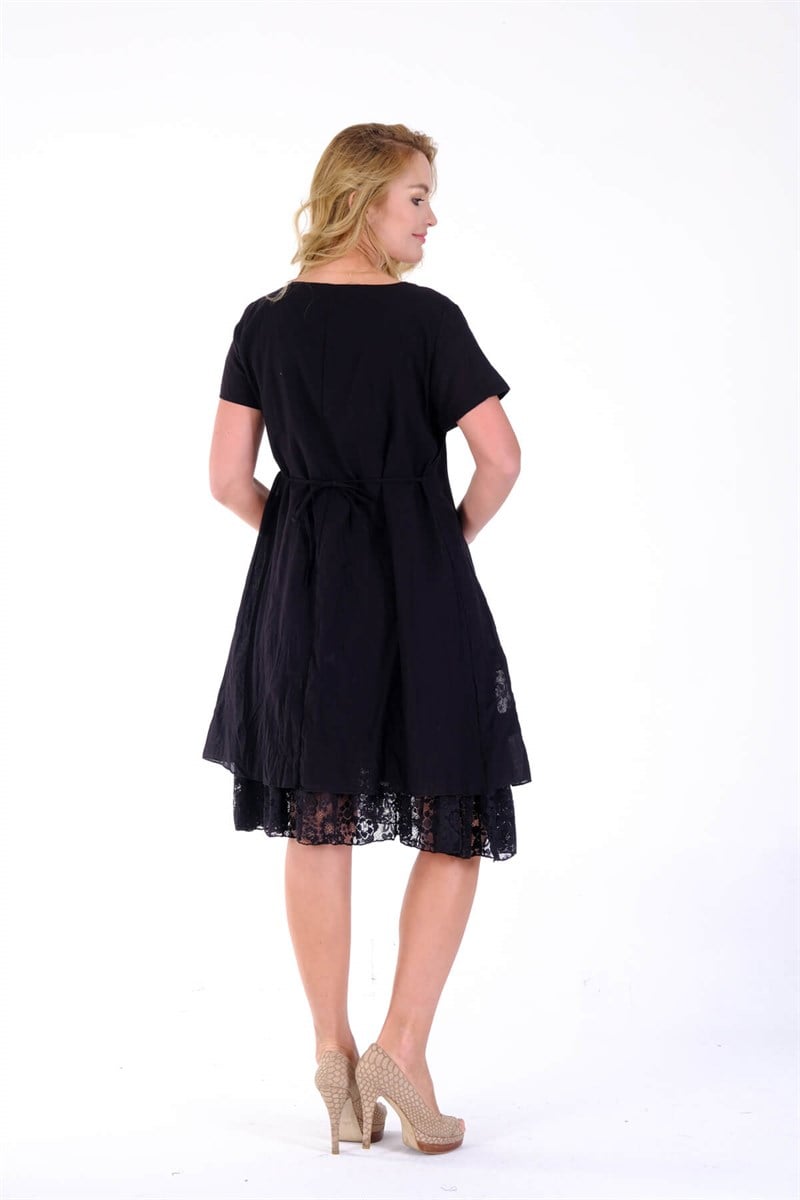 OTANTİK ETNİK GİYİM  YAZLIK ELBİSE ERC COLLECTİON 3856 Sİ