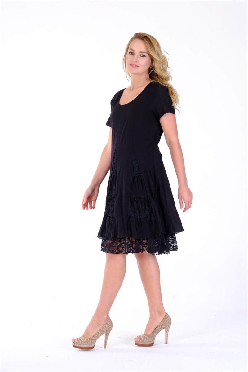 OTANTİK ETNİK GİYİM  YAZLIK ELBİSE ERC COLLECTİON 3856 Sİ