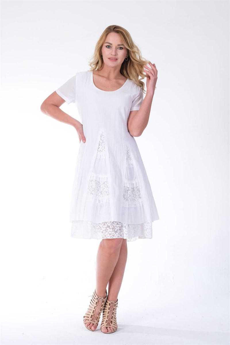 OTANTİK ETNİK GİYİM  YAZLIK ELBİSE ERC COLLECTİON 3785 B