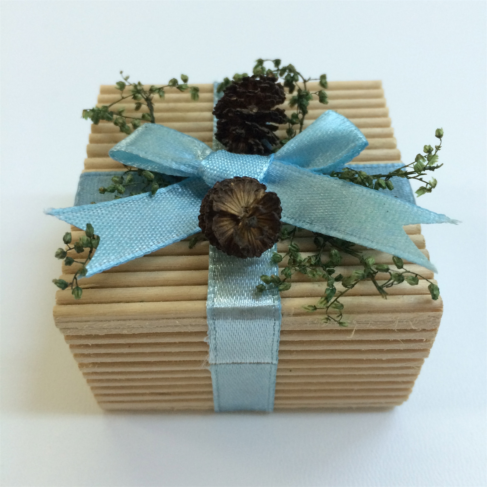 DOĞAL KİBRİT YÜZÜK KUTUSU , NATURAL MATCHES RING BOX 