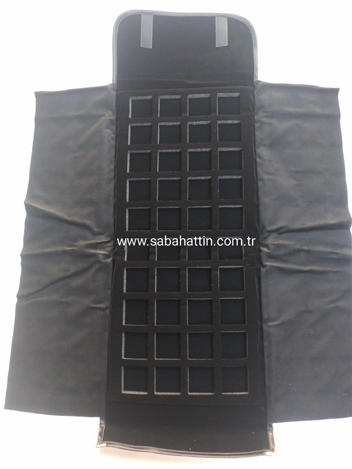 40 BÖLMELİ MÜCEVHER RULOSU,  40 COMPARTMENT JEWELRY ROLL 