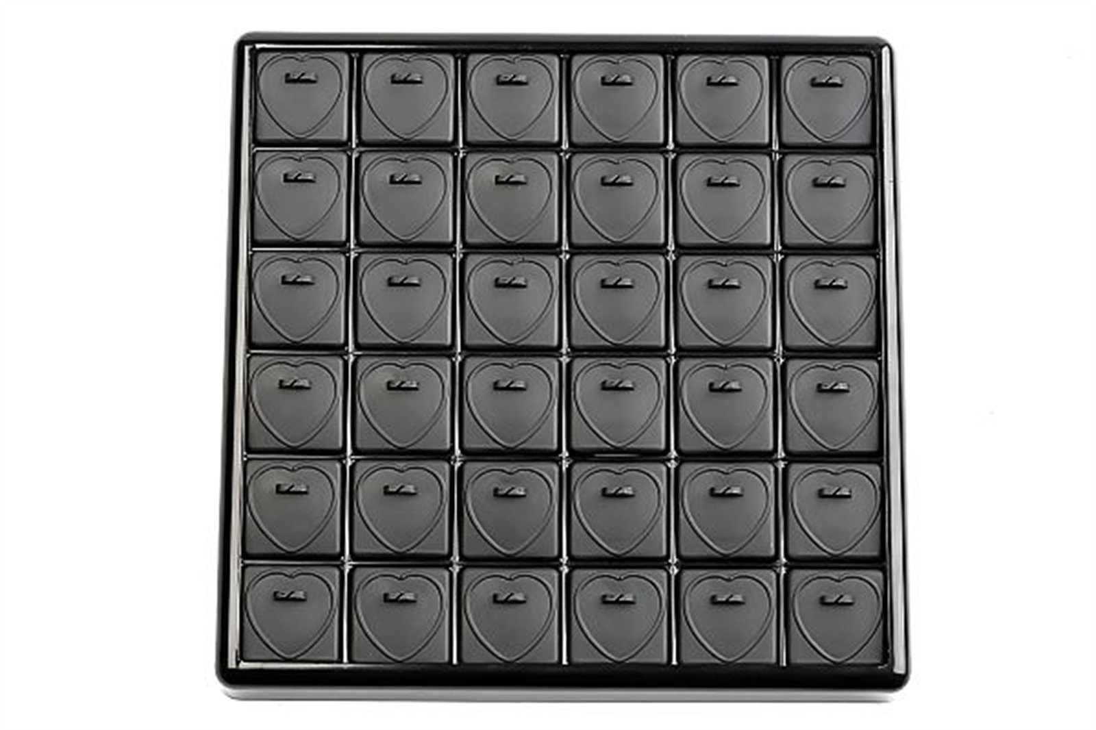 36'Lİ PLASTİK KOLYE UCU TABLASI , 36 PCS PLASTIC PENDANT TRAY FOR JEWELRY