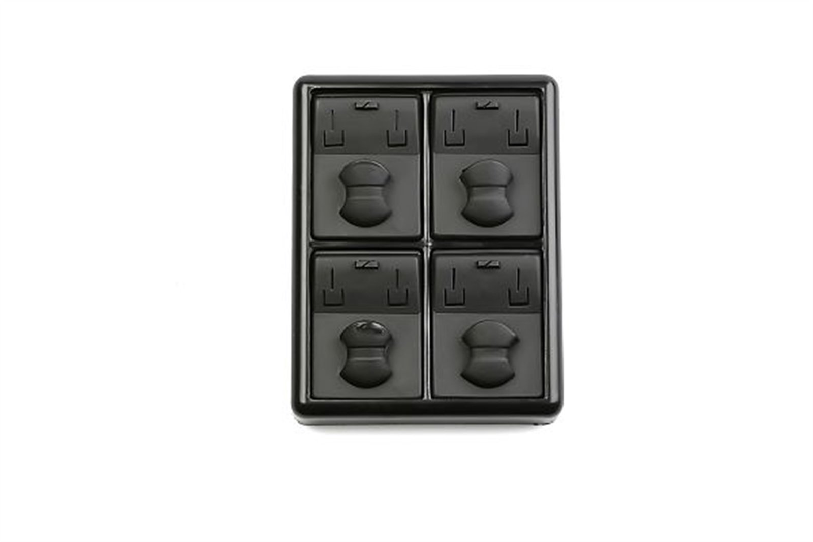 4'LÜ PLASTİK SET TABLASI , 4  PCS PLASTIC SET TRAY FOR JEWELRY
