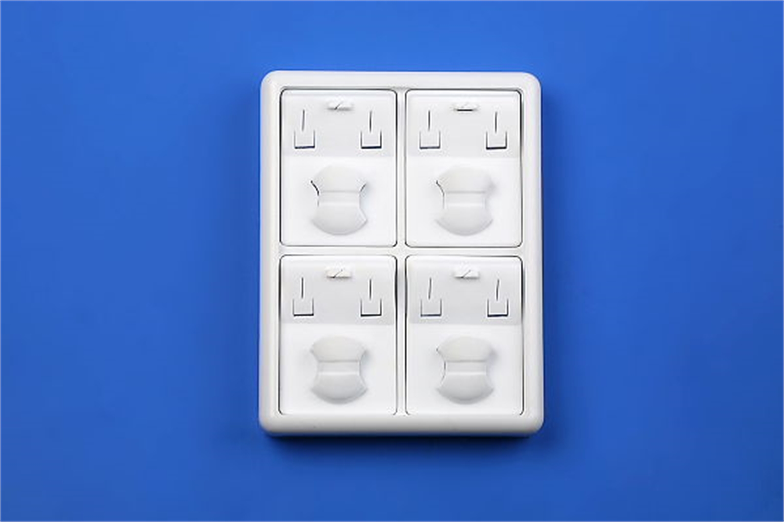 4'LÜ PLASTİK SET TABLASI , 4  PCS PLASTIC SET TRAY FOR JEWELRY