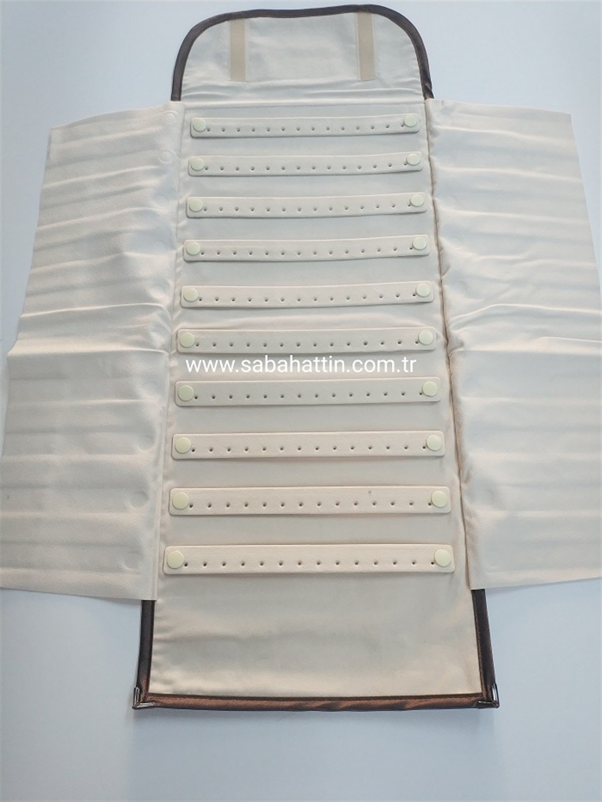 ÇITÇITLI MÜCEVHER KÜPE RULOSU , CLICK EARING CARRYING BAG , JEWELRY ROLL 