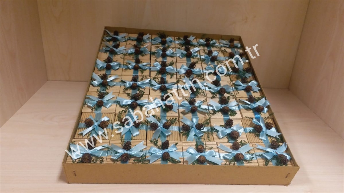 DOĞAL KİBRİT YÜZÜK KUTUSU , NATURAL MATCHES RING BOX 