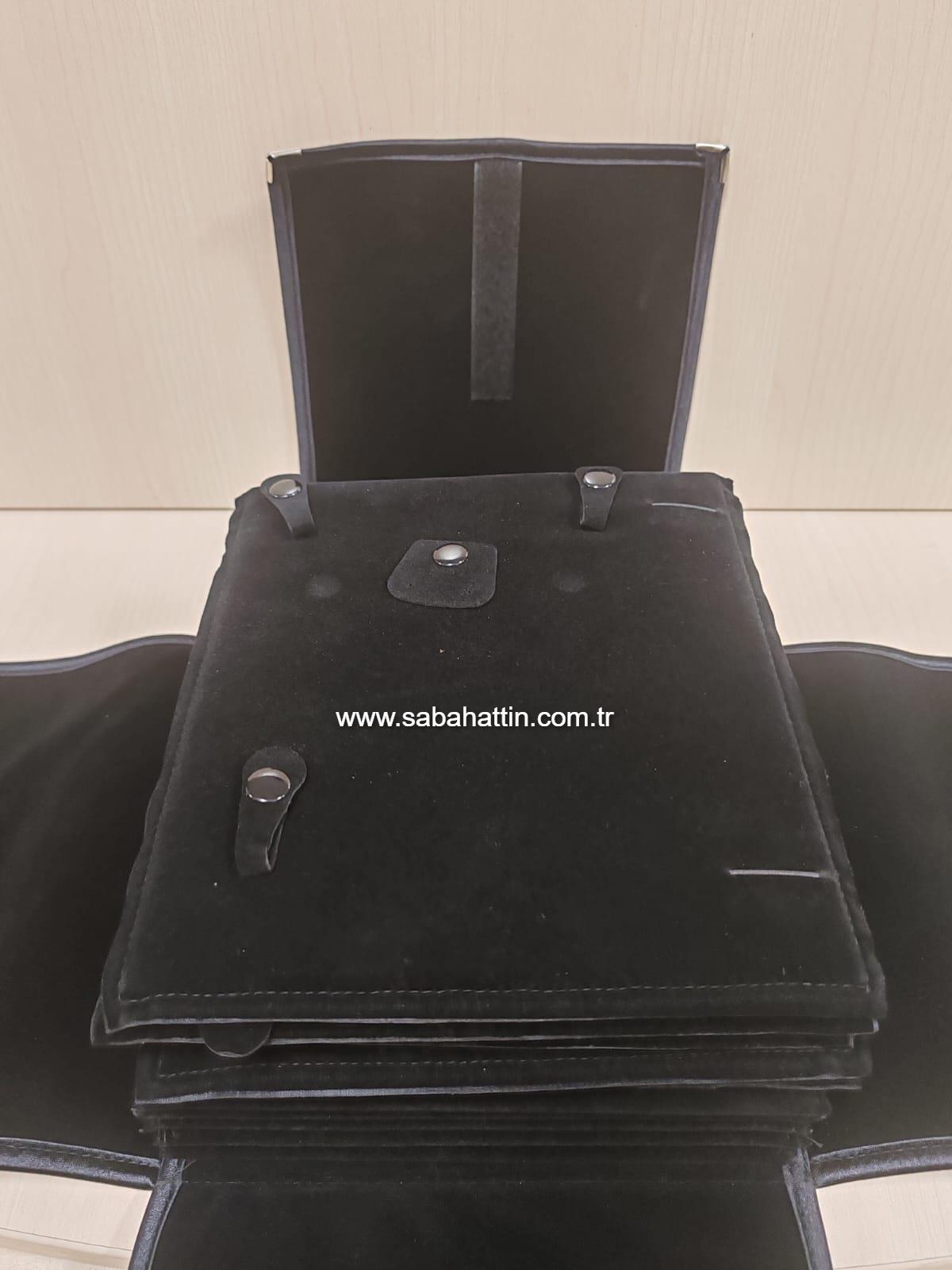 FIRSAT ÜRÜNÜ MÜCEVHER 10'LU SET RULOSU , JEWELRY SET CARRYING BAG , JEWELRY ROLL 