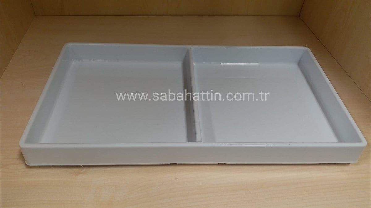 İKİ BÖLMELİ  PLASTİK TOPTANCI TABLASI, PLASTİK ORGANIZER, PLASTIC WHOLESALER TRAY, PLASTIC ORGANIZER