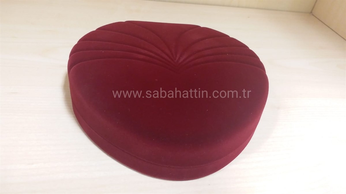 KADİFE   KOLYE KUTUSU, VELVET JEWERY OVAL NECKLACE BOXES, SUEDE JEWELRY OVAL NECKLACE BOXES