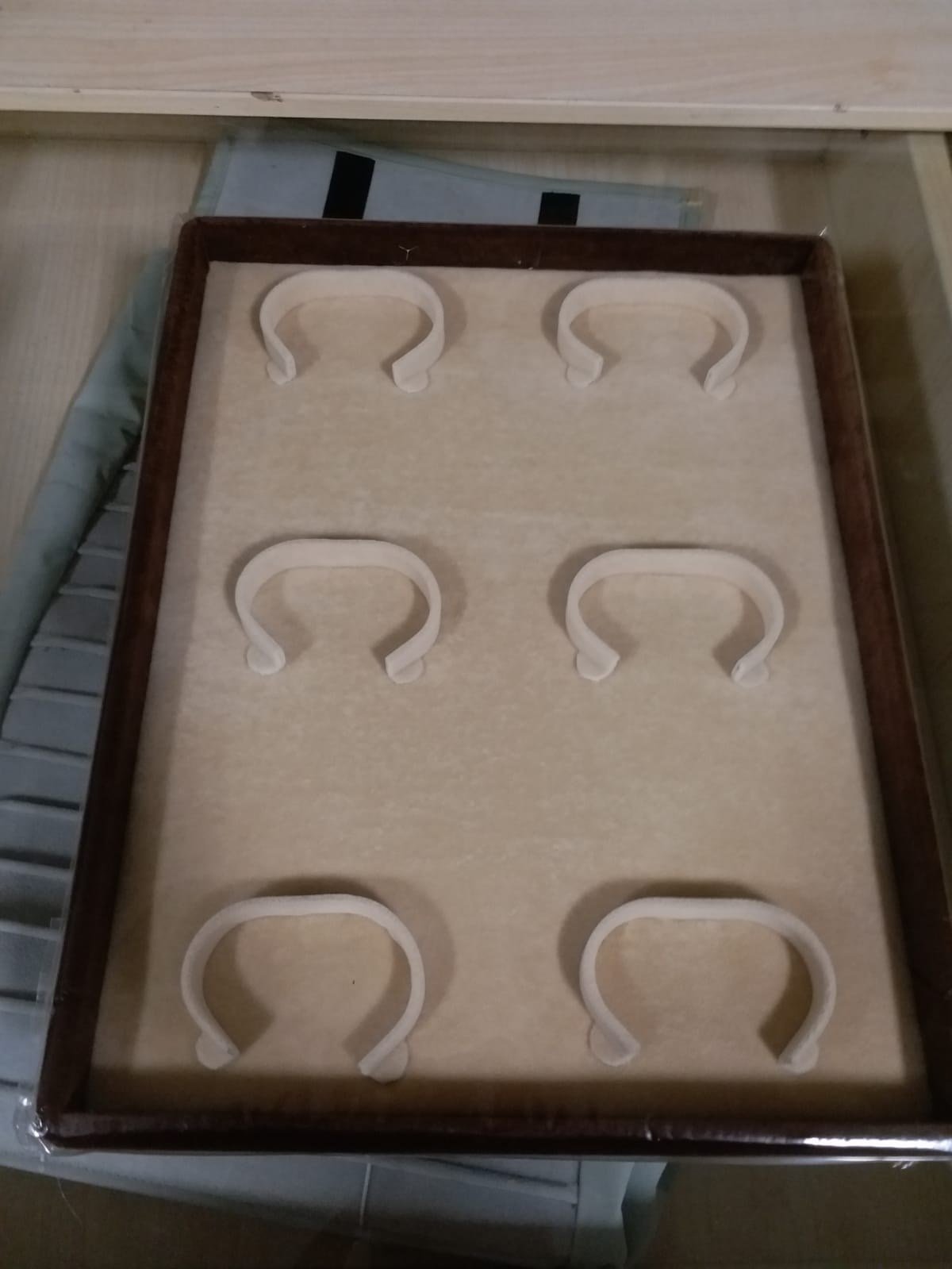 KADİFE & SÜET - BİLEZİK - BİLEKLİK TABLASI & SUEDE - VELVET - BANGLE - BRACELET  TRAY 
