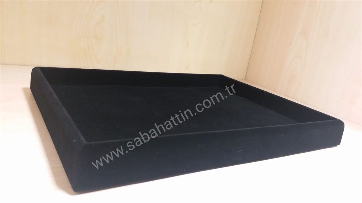 KADİFE & SÜET - DÜZ TABLA & SERVİS TABLASI, SERVİS TEPSİSİ- SIMPLE TRAY & SERVICE TRAY 