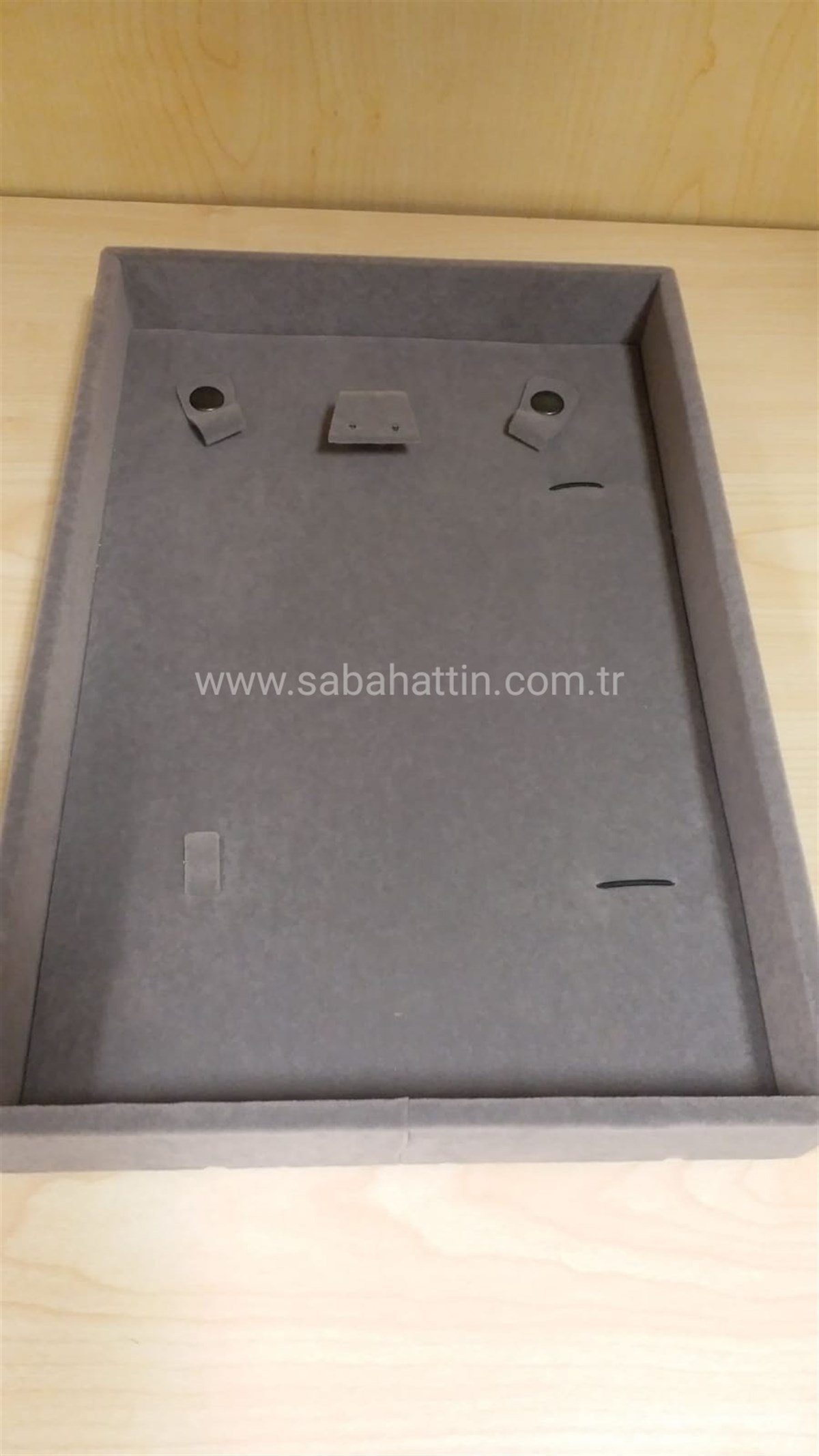 KADİFE & SÜET - ÜÇLÜ TAKIM SET  TABLASI & VELVET - SUEDE  SET  TRAY 