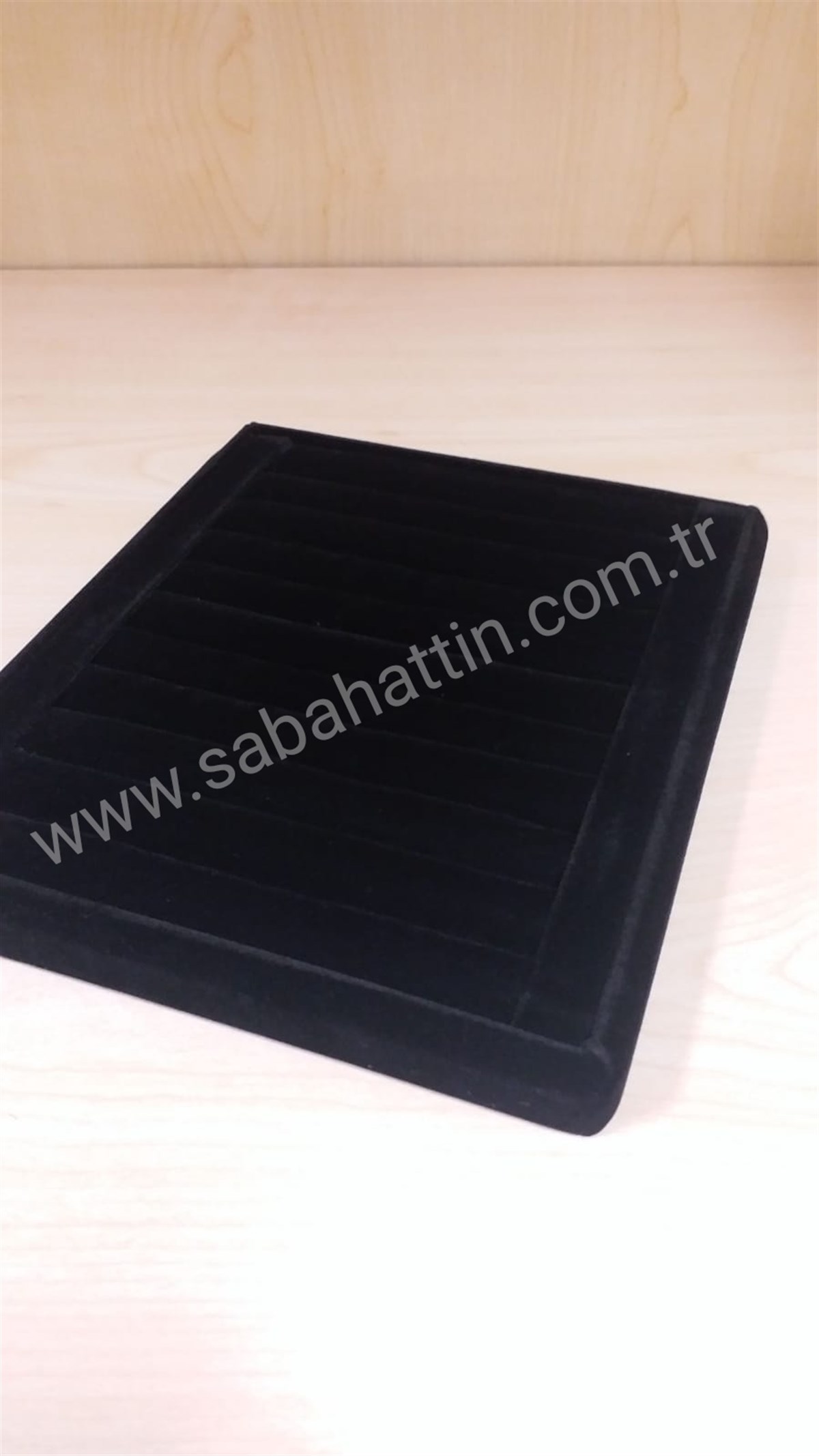 KADİFE & SÜET - YÜZÜK TABLASI & VELVET - SUEDE RING TRAY 