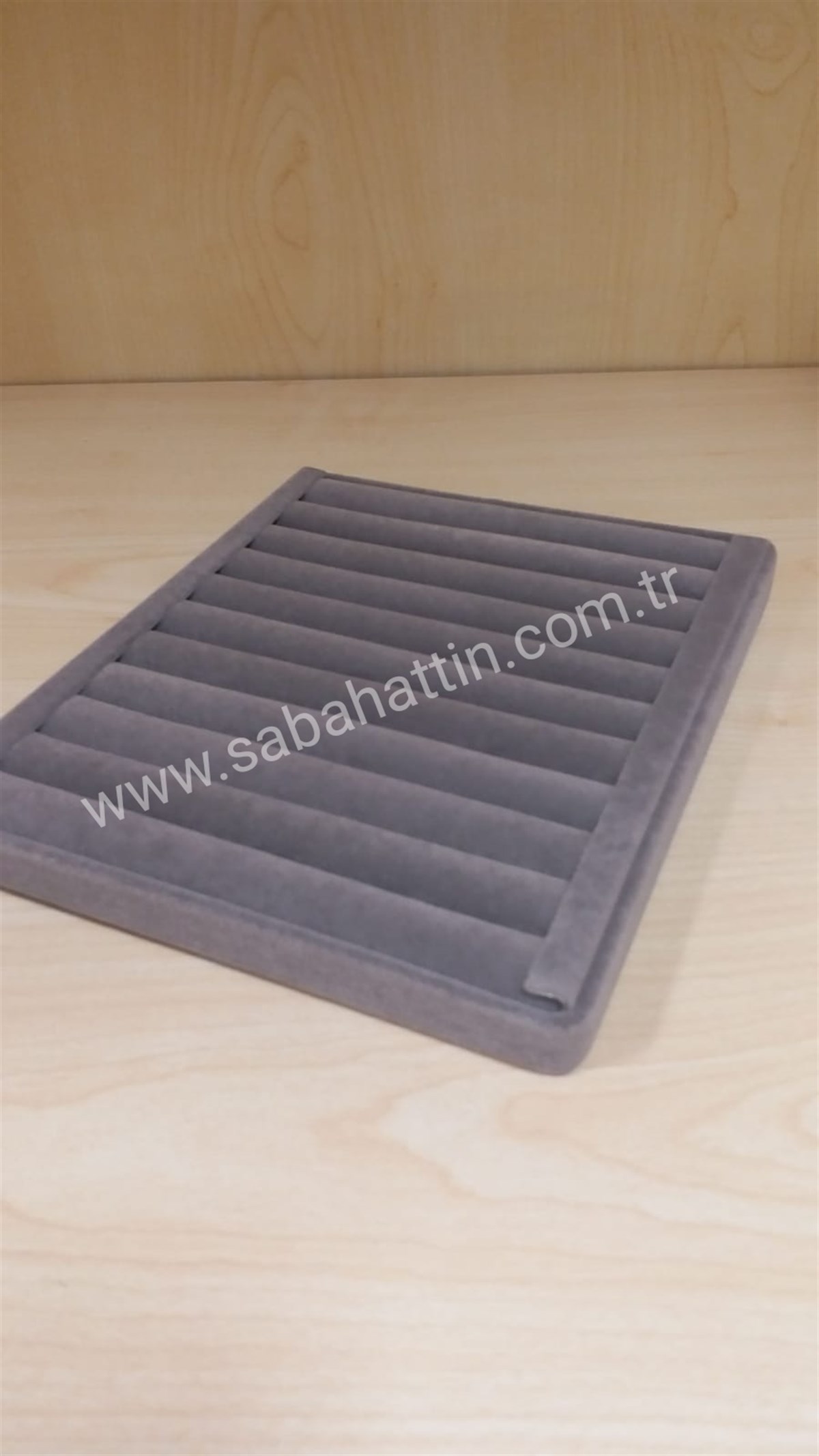 KADİFE & SÜET - YÜZÜK TABLASI & VELVET - SUEDE RING TRAY 