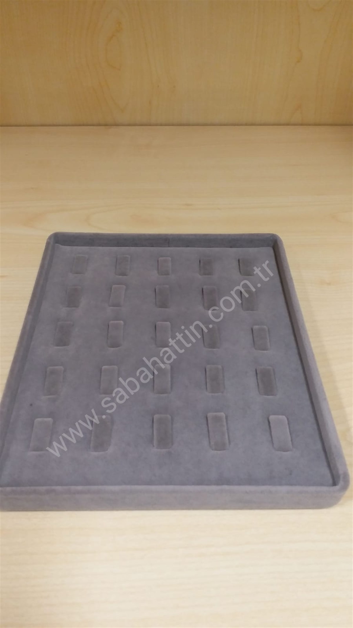 KADİFE & SÜET - YÜZÜK TABLASI & VELVET - SUEDE RING TRAY 