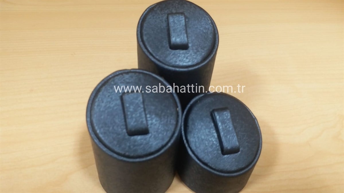 KADİFE & SÜET 3'LÜ SET YÜZÜKLÜK, VELVET & SUEDE RING JEWELRY DISPLAY 3 PIECE