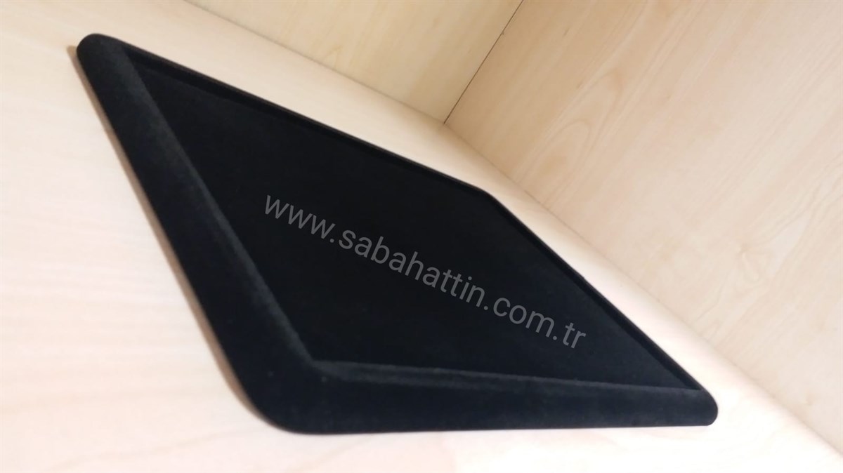 KADİFE & SÜET DÜZ - SERVİS TABLASI -  JEWELRY EMPTY TRAY, JEWELRY SERVICE TRAY 