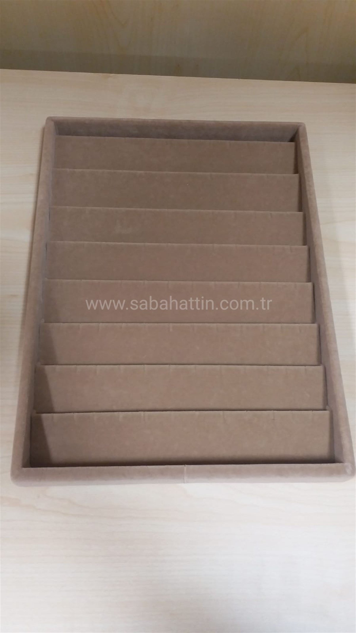 KADİFE & SÜET KÜPE TABLASI -  JEWELRY EARING TRAY 