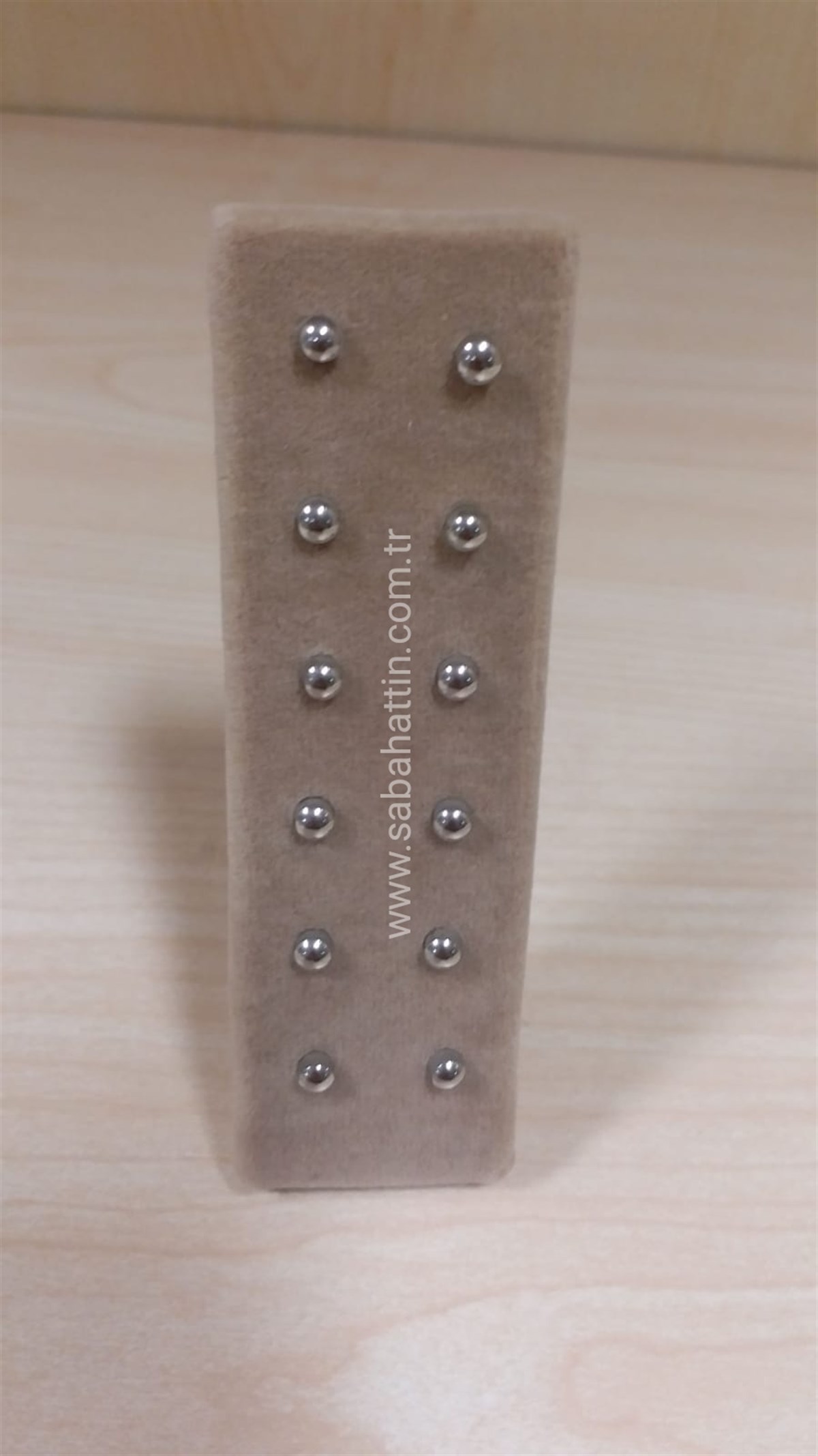 KADİFE & SÜET MİNİ KÜPELİK - VELVET & SUEDE MINI JEWELRY EARING DISPLAY