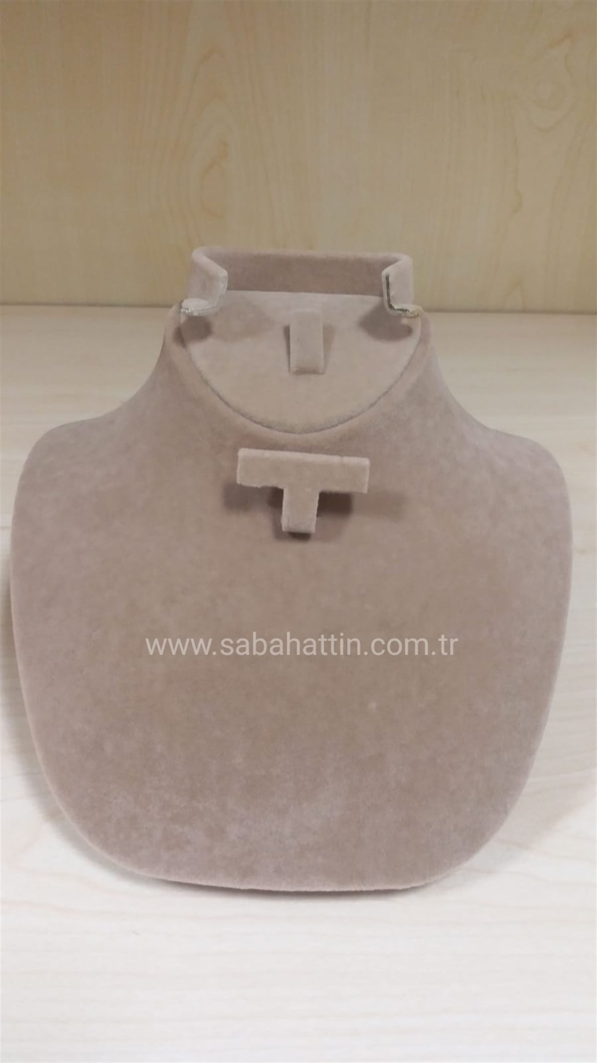 KADİFE & SÜET SETLİK BOYUNLUK - VELVET & SUEDE JEWELRY NECKLACE DISPLAY FOR SETS