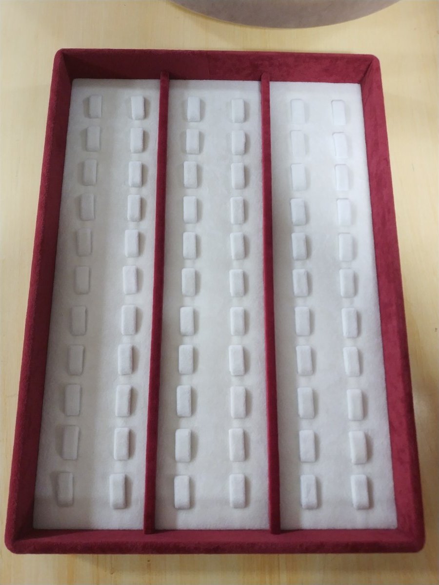 KADİFE ALYANS TABLASI ,  VELVET & SUEDE WEDDING RING JEWELRY DISPLAY