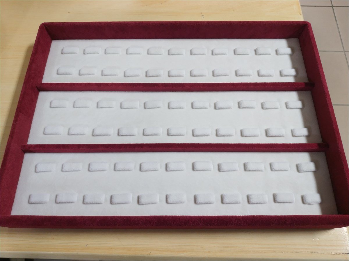 KADİFE ALYANS TABLASI ,  VELVET & SUEDE WEDDING RING JEWELRY DISPLAY