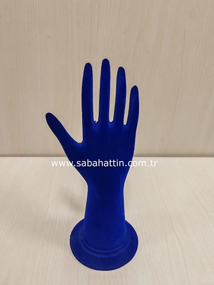 KADİFE EL, FLOK EL , VELVET HAND, FLOCKED HAND FOR JEWELRY 