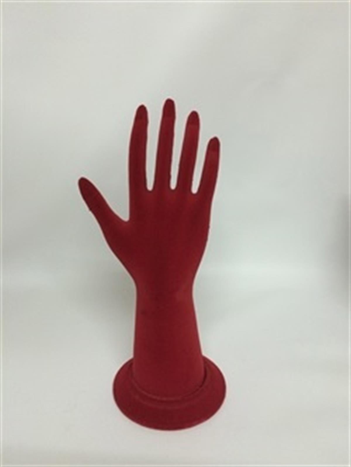 KADİFE EL, FLOK EL , VELVET HAND, FLOCKED HAND FOR JEWELRY 