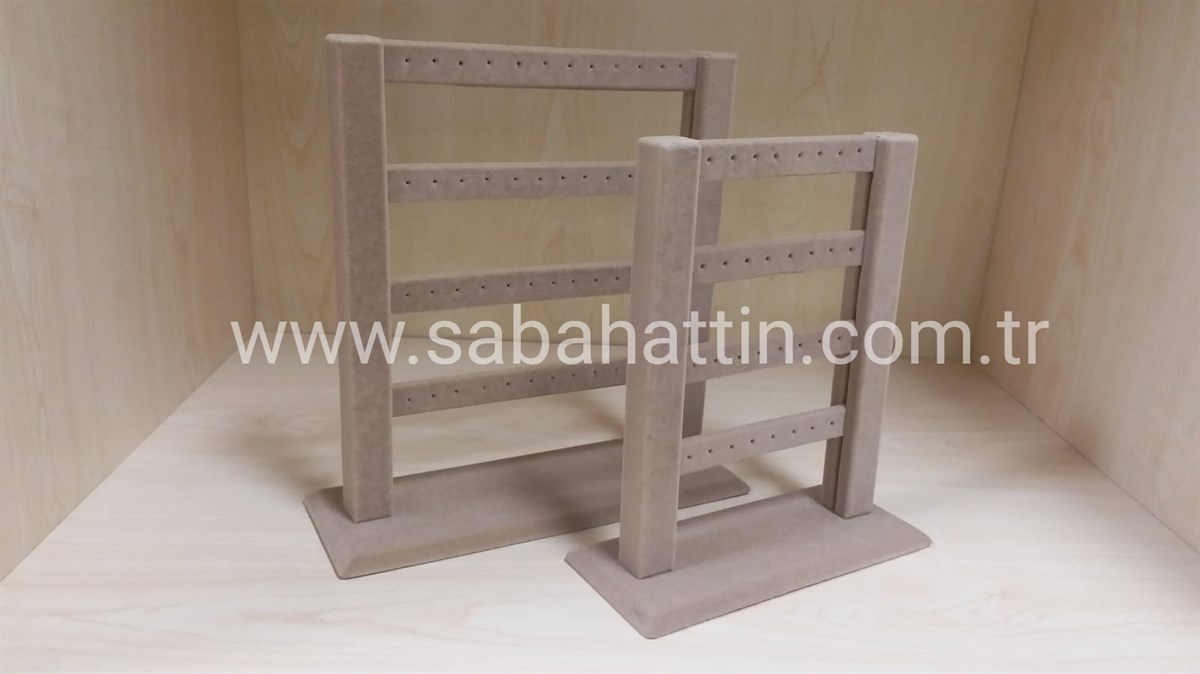 KADİFE KÜPELİK STANDI, VELVET & SUEDE JEWELRY EARING DISPLAY