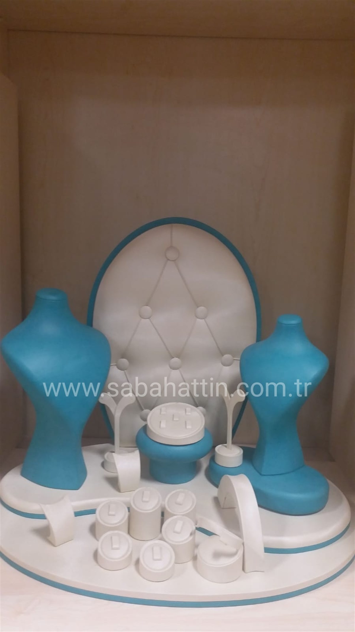 KUYUMCU VİTRİN SETİ, SPECIAL JEWELY DISPLAY 