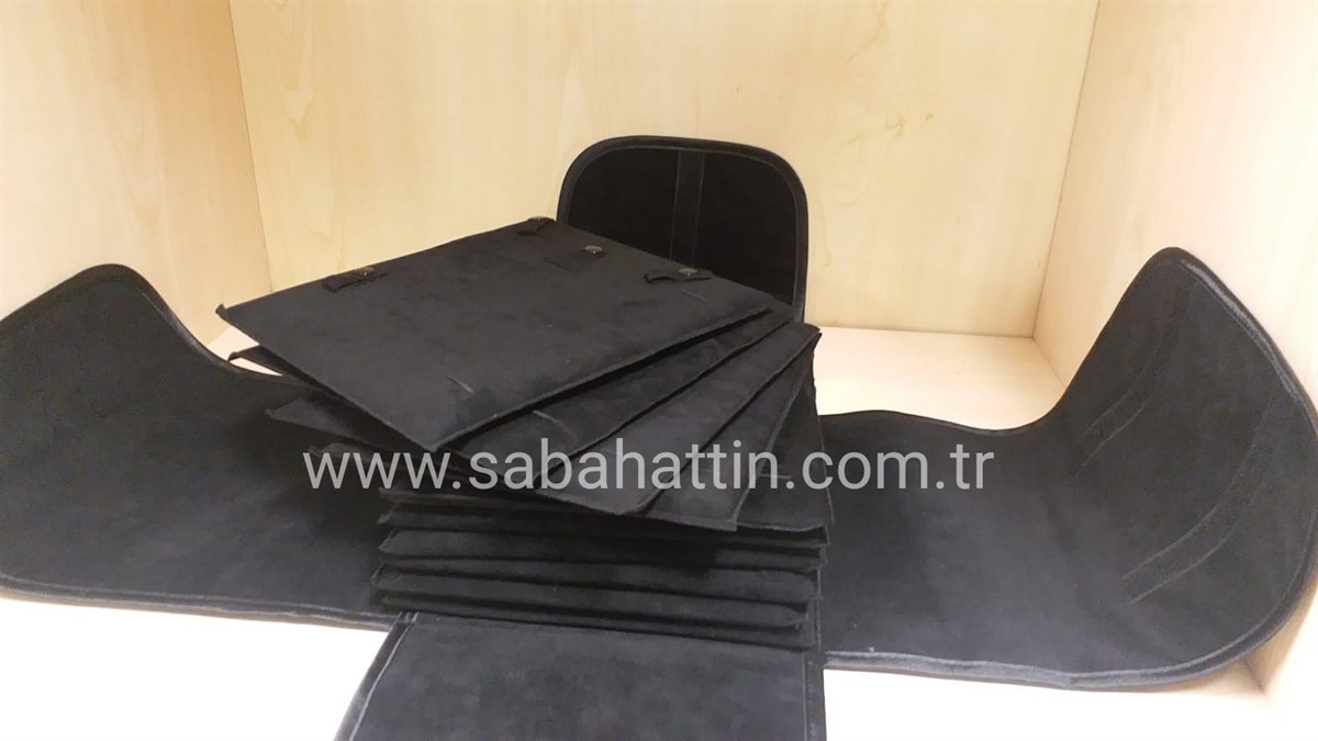 MÜCEVHER EKONOMİK 10'LU SET RULOSU , JEWELRY SET CARRYING BAG , JEWELRY ROLL  FOR SET