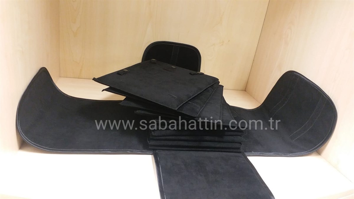 MÜCEVHER EKONOMİK 10'LU SET RULOSU , JEWELRY SET CARRYING BAG , JEWELRY ROLL  FOR SET
