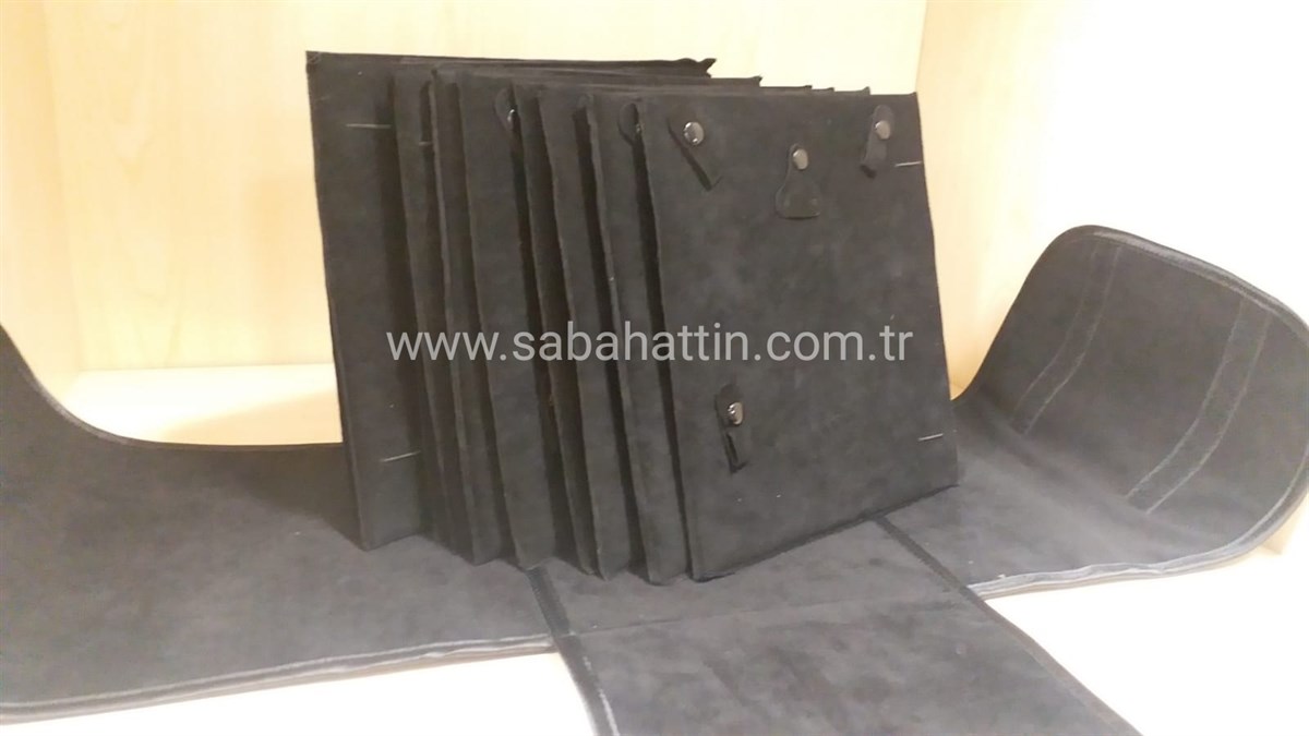MÜCEVHER EKONOMİK 10'LU SET RULOSU , JEWELRY SET CARRYING BAG , JEWELRY ROLL  FOR SET