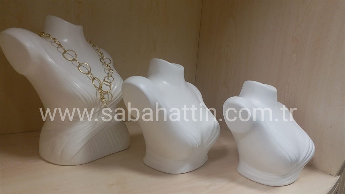 SERAMİK KOLYELİK , CERAMIC JEWELRY NECKLACE  DISPLAY