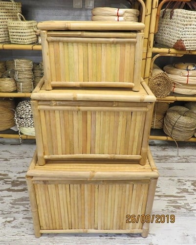 BAMBU 3 LÜ SANDIK SETİ