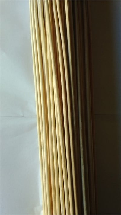 BAMBU İNCE ÇUBUK 2,50 mm boy: 150 cm (1 KG = 135 ADET TAKRİBİ)
