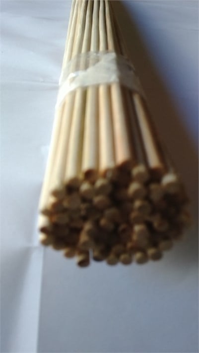 BAMBU İNCE ÇUBUK 5,00 mm boy: 150 cm (1 KG = 43 ADET TAKRİBİ