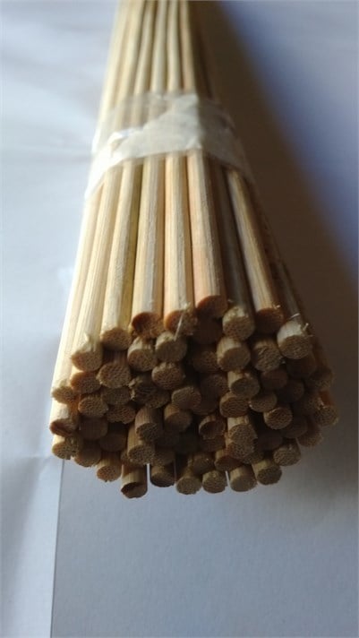BAMBU İNCE ÇUBUK 5,00 mm boy: 150 cm (1 KG = 43 ADET TAKRİBİ