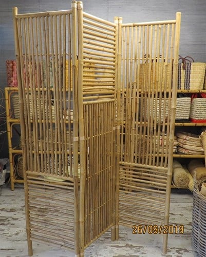 BAMBU PARAVAN 3 BÖLMELİ