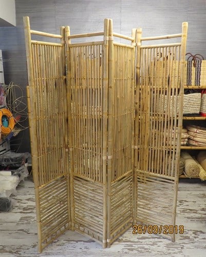 BAMBU PARAVAN 4 BÖLMELİ