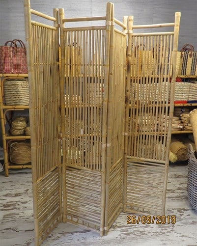 BAMBU PARAVAN 4 BÖLMELİ