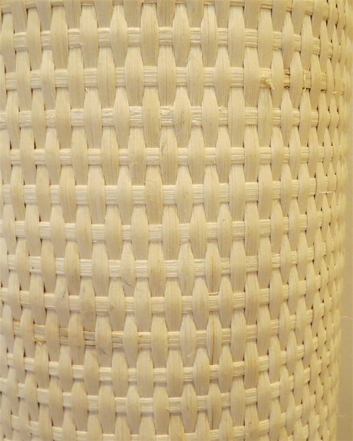 DOĞAL 5mm X 5mm OVAL KAPALI ÖRGÜ KABUKSUZ BAMBU HAZERAN HASIR 60 CM-NATUREL - 1 TOP = 15 METRE
