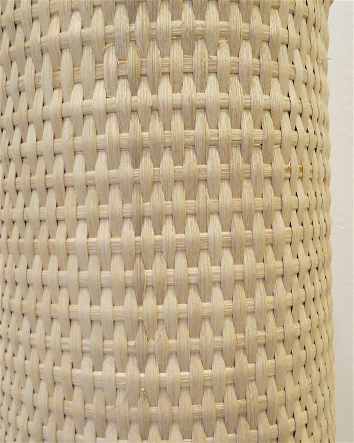 DOĞAL 5mm X 5mm OVAL KAPALI ÖRGÜ KABUKSUZ BAMBU HAZERAN HASIR 45 CM-ESMER