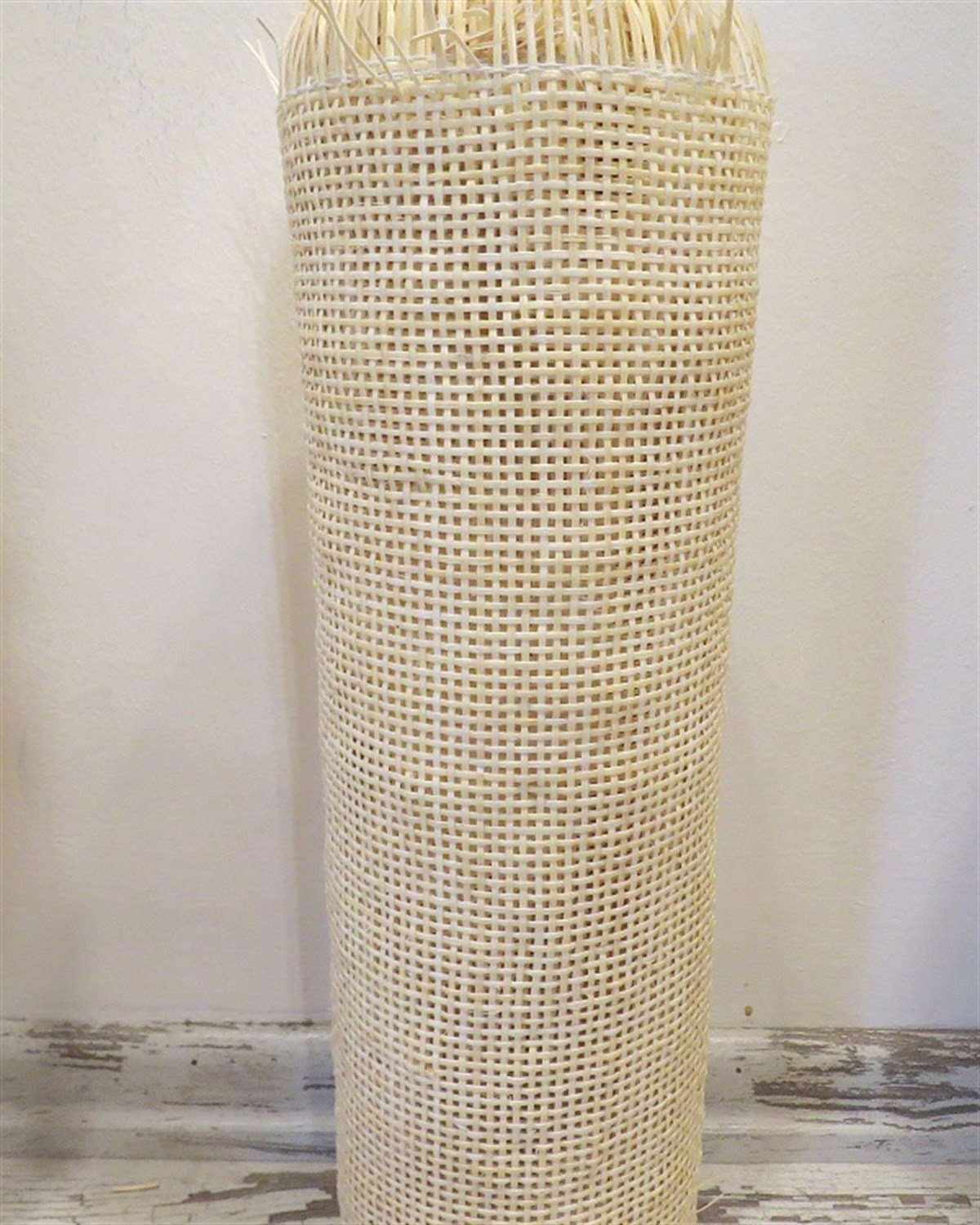 DOĞAL KARE ÖRGÜ BAMBU HAZERAN HASIR 75 CM