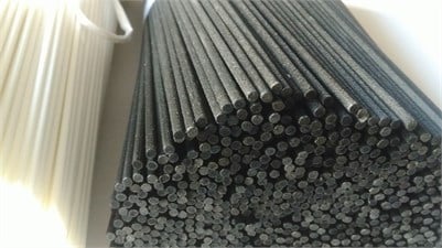FİBER KOKU ÇUBUĞU - 25 cm -  SİYAH ( 1 BAĞ / 800 ADET )