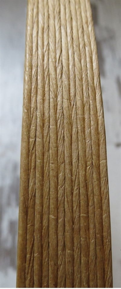 KRAFT İP YASSI 15mm BEJ  1,00 KG