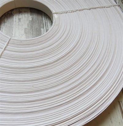 KRAFT İP YASSI 15mm BEYAZ  1,00 KG