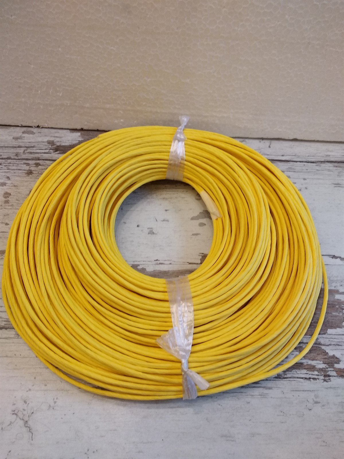 KRAFT RENKLİ İP - SARI - 3 / 4 / 5 / 6 MM 